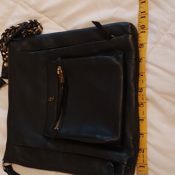 Elliot Lucca- Pebbled Leather crossbody bag - Picture 4 of 5